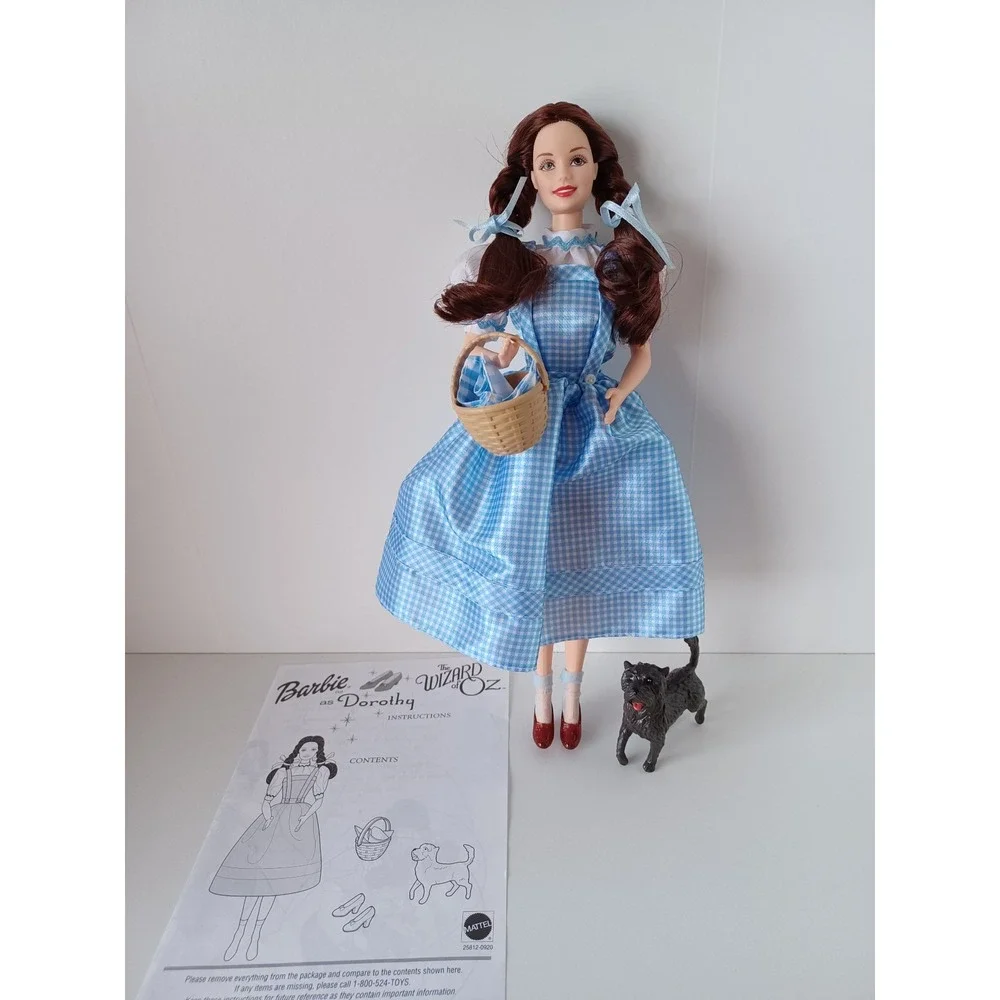 Vintage Dorothy From The Wizard Of Oz Barbie Fashion Doll Toy Collectible